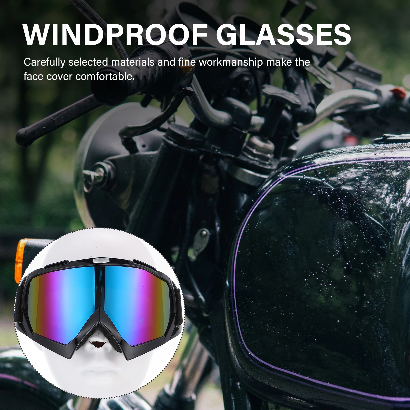 Windproof Glasses Cycling Goggles Pure TPU Material Adult Motorcycle Sports Eye Protection Cold Winter Smooth
Windproof Glasses Cycling Goggles Pure TPU Material Adult Motorcycle Sports Eye Protection Cold Winter Smooth