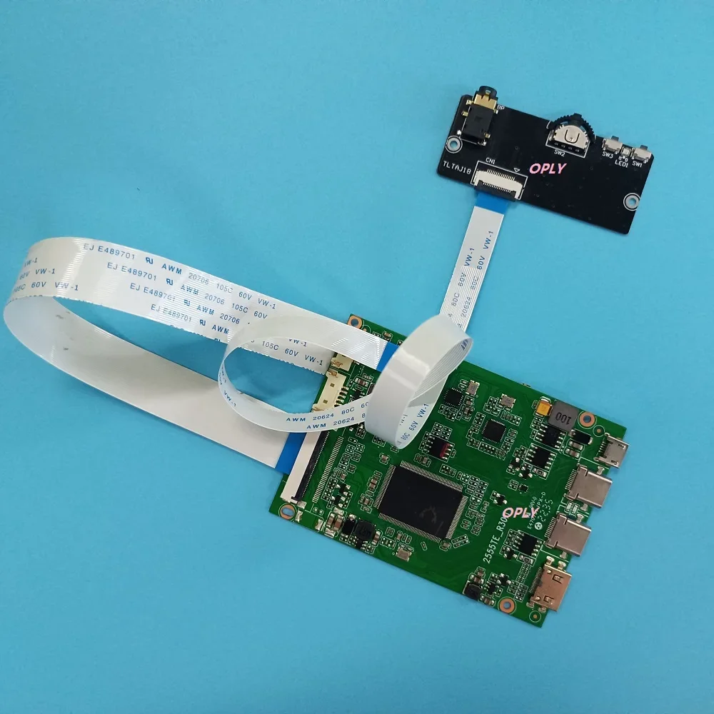 EDP Controller board for LP156WFC-SPE7 LP156WFC-SPF6 LP156WFC-SPF7 2K 1920X1080 Mini HDMI-compatible Type-c Micro USB LCD LED
EDP Controller board for LP156WFC-SPE7 LP156WFC-SPF6 LP156WFC-SPF7 2K 1920X1080 Mini HDMI-compatible Type-c Micro USB LCD LED