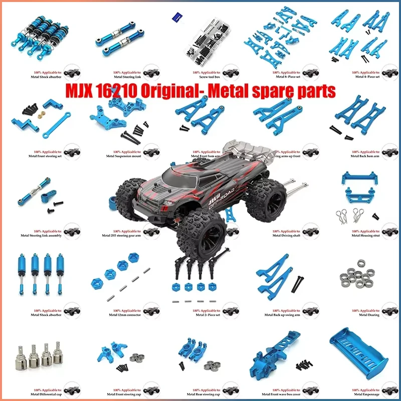 Для MJX Hyper Go 1/16 16208 16209 16210 H16 H16BM металлические передние и задние стойки кузова, обновленный комплект ударной башни, передняя и задняя рама
Для MJX Hyper Go 1/16 16208 16209 16210 H16 H16BM металлические передние и задние стойки кузова, обновленный комплект ударной башни, передняя и задняя рама