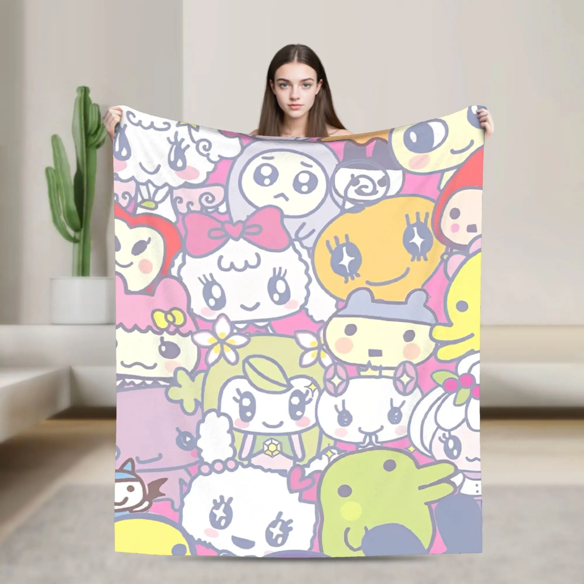 Tamagotchis Digital Pet Blankets Soft Warm Aesthetic Plush Throw Blanket For Outdoor Picnic Flannel Bedspread Bed Cover
Tamagotchis Digital Pet Blankets Soft Warm Aesthetic Plush Throw Blanket For Outdoor Picnic Flannel Bedspread Bed Cover