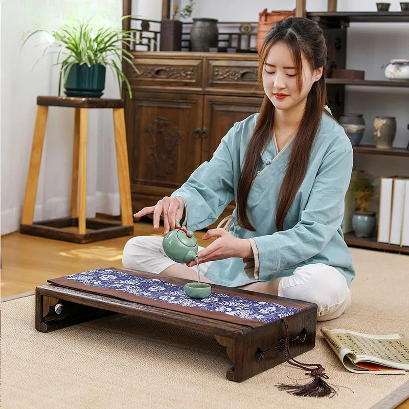 Solid Wood Bay Window Desk, Bedroom Tea Stand, Japanese Floor Coffee Table, Mini Stand, Space-Saving Wooden Table
Solid Wood Bay Window Desk, Bedroom Tea Stand, Japanese Floor Coffee Table, Mini Stand, Space-Saving Wooden Table