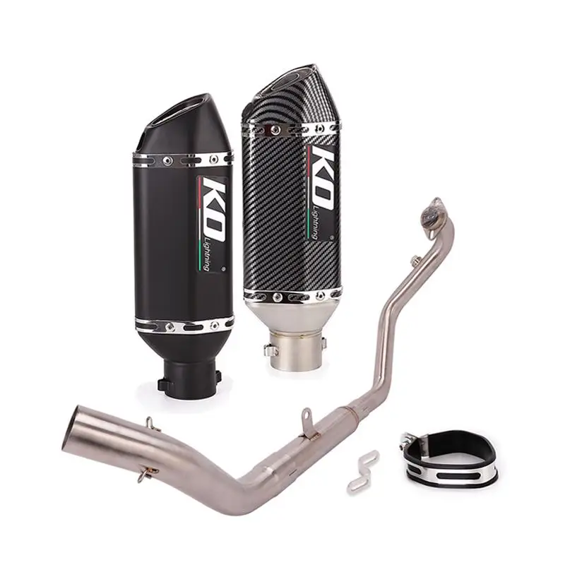 Motorcycle Full Exhaust System Header Link Pipe Connect 51mm Muffler Stainless Steel Tip For CF Moto NK250 NK250SR NK300 300SR
Motorcycle Full Exhaust System Header Link Pipe Connect 51mm Muffler Stainless Steel Tip For CF Moto NK250 NK250SR NK300 300SR