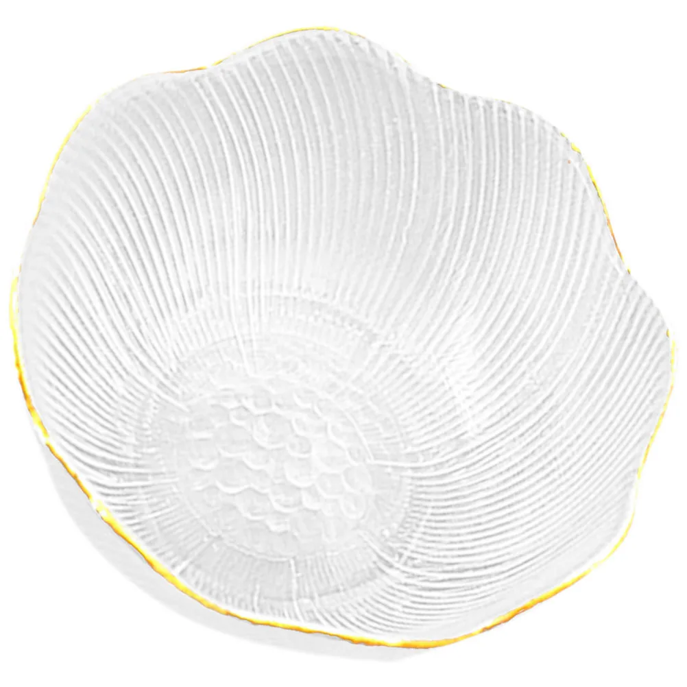 Gold Rim Glass Bowl 3-Piece Set Clear Mixing Serving Bowls for Kitchen Prep Salad Rice Noodle Stir Food Storage
Gold Rim Glass Bowl 3-Piece Set Clear Mixing Serving Bowls for Kitchen Prep Salad Rice Noodle Stir Food Storage