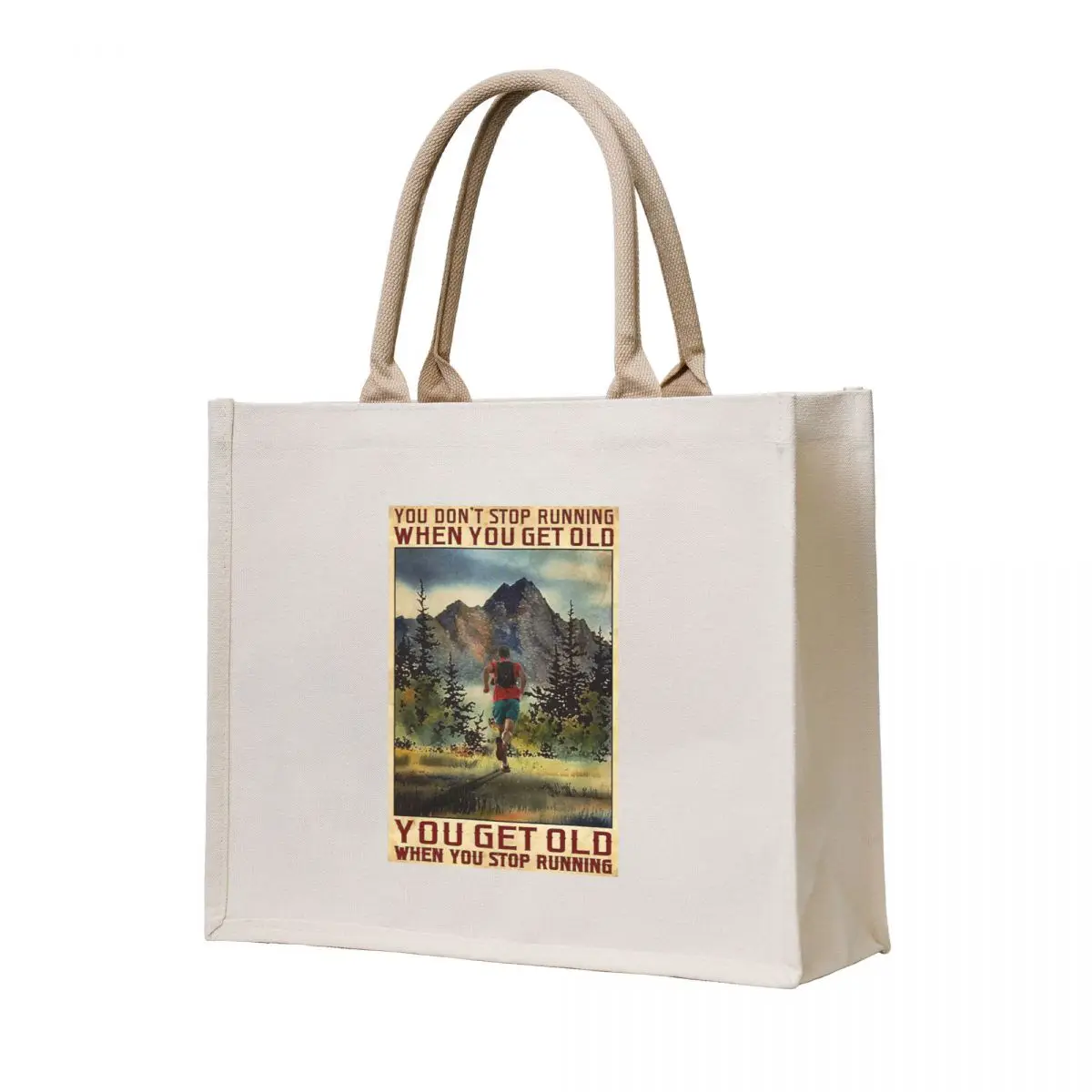 You Don't Stop Running When You Get Old - Men Running In The Forest Tote Bag custom tote bag Customizable tote bag Women's
You Don't Stop Running When You Get Old - Men Running In The Forest Tote Bag custom tote bag Customizable tote bag Women's