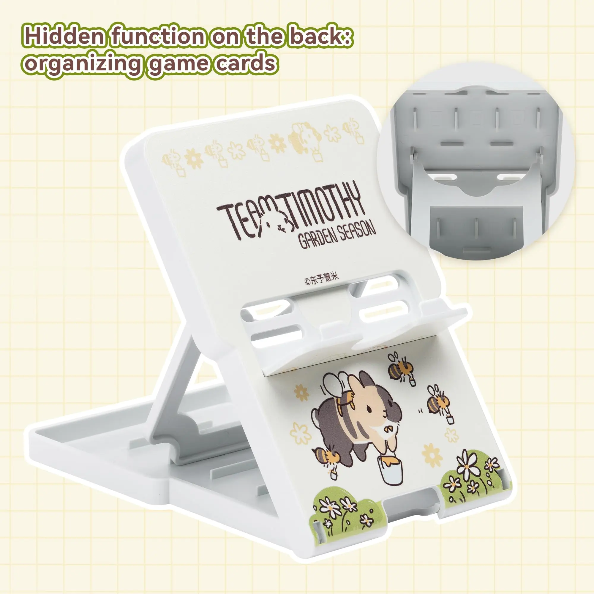 GeekShare Adjustable Portable Foldable Holder Bracket Compatible with Nintendo Switch/OLED/Switch Lit,Team Timothy
GeekShare Adjustable Portable Foldable Holder Bracket Compatible with Nintendo Switch/OLED/Switch Lit,Team Timothy