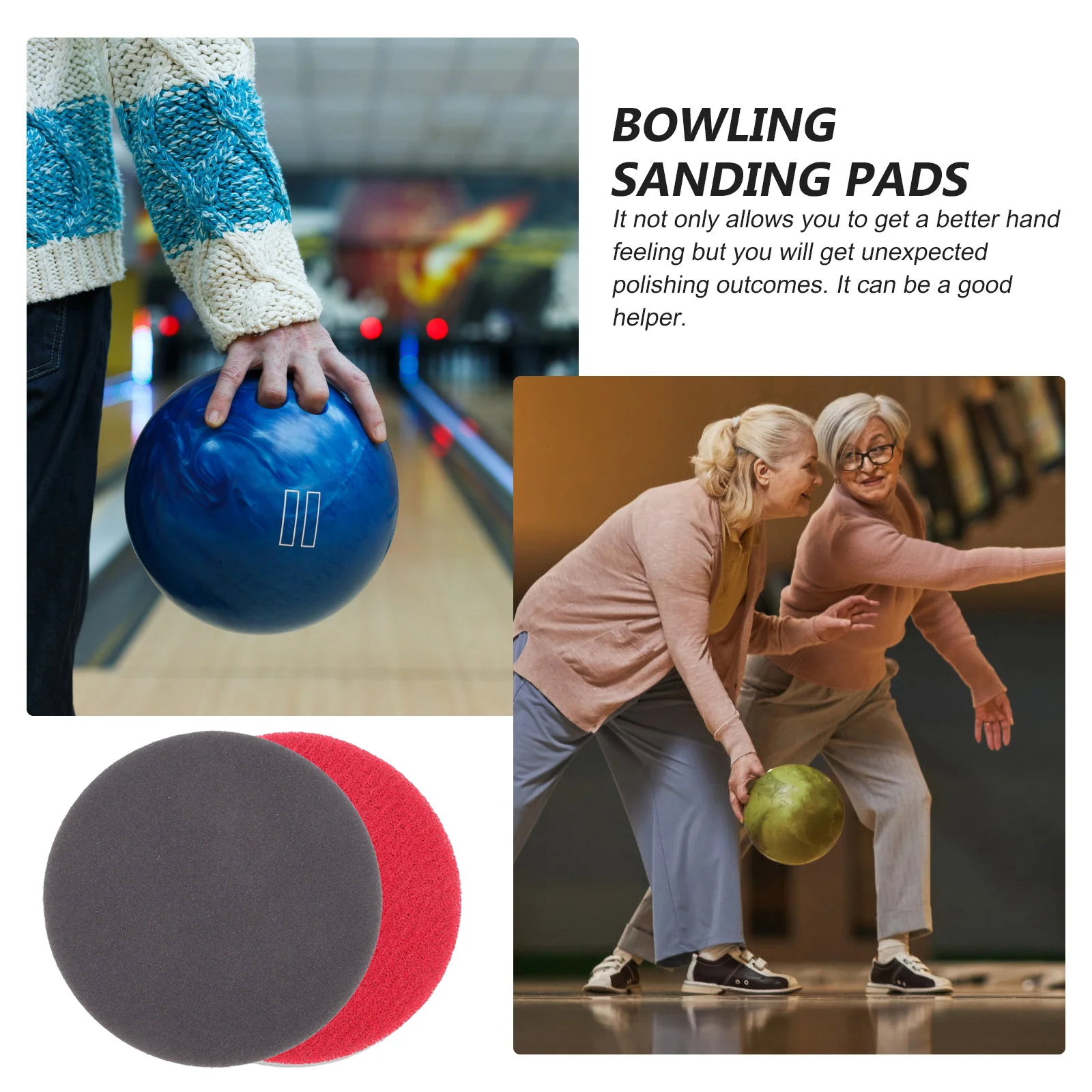 8Pcs Bowling Sanding Pads Professional Polishing Pads for Bowling Ball Cleaning Durable Sponge Polishers Ball Polishing Cushion
8Pcs Bowling Sanding Pads Professional Polishing Pads for Bowling Ball Cleaning Durable Sponge Polishers Ball Polishing Cushion