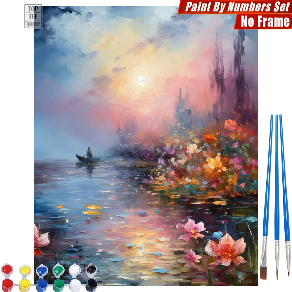 Набор для рисования по номерам «Гребная лодка и цветы лотоса» — Декор для дома, пасхальный подарок для бабушки
Набор для рисования по номерам «Гребная лодка и цветы лотоса» — Декор для дома, пасхальный подарок для бабушки