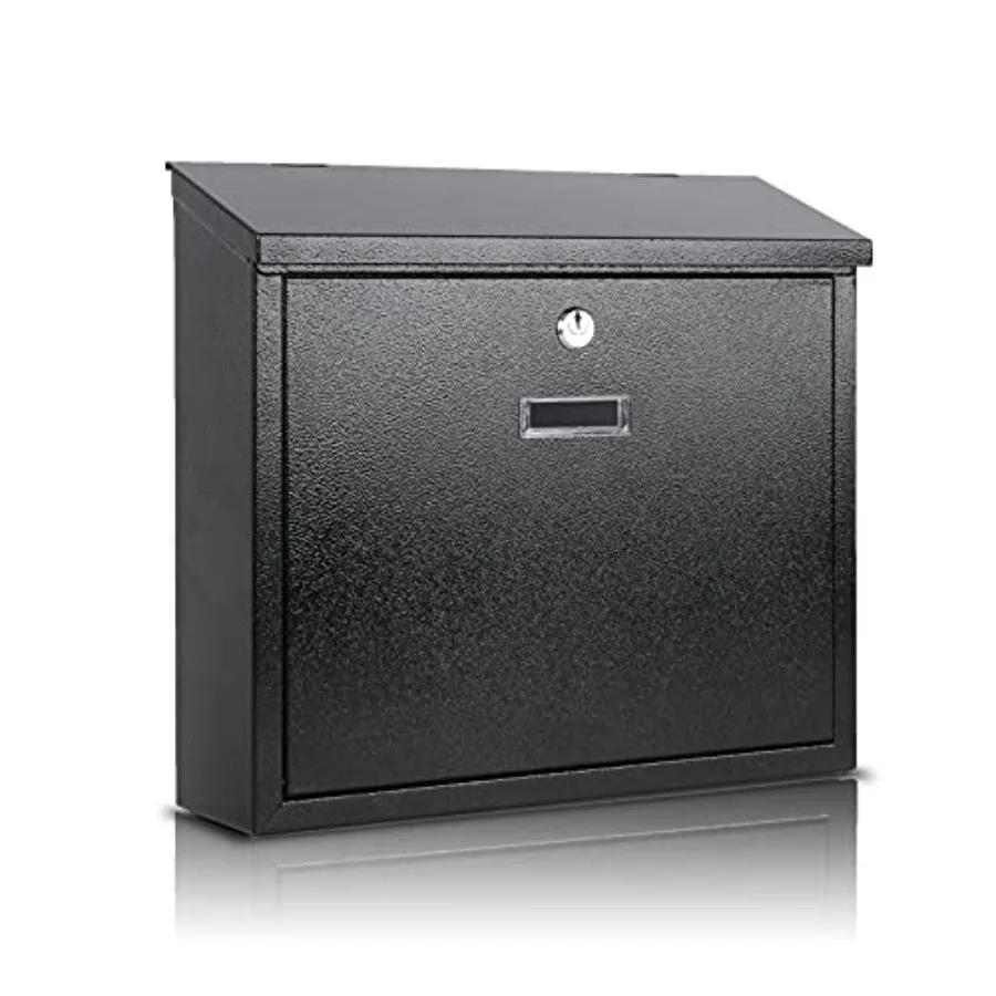 Mail Boxes with Key Lock, Locking Mailbox Wall Mounted, Security Mailbox with Lock and Key, Large Capacity, Steel Cover Metal P
Mail Boxes with Key Lock, Locking Mailbox Wall Mounted, Security Mailbox with Lock and Key, Large Capacity, Steel Cover Metal P