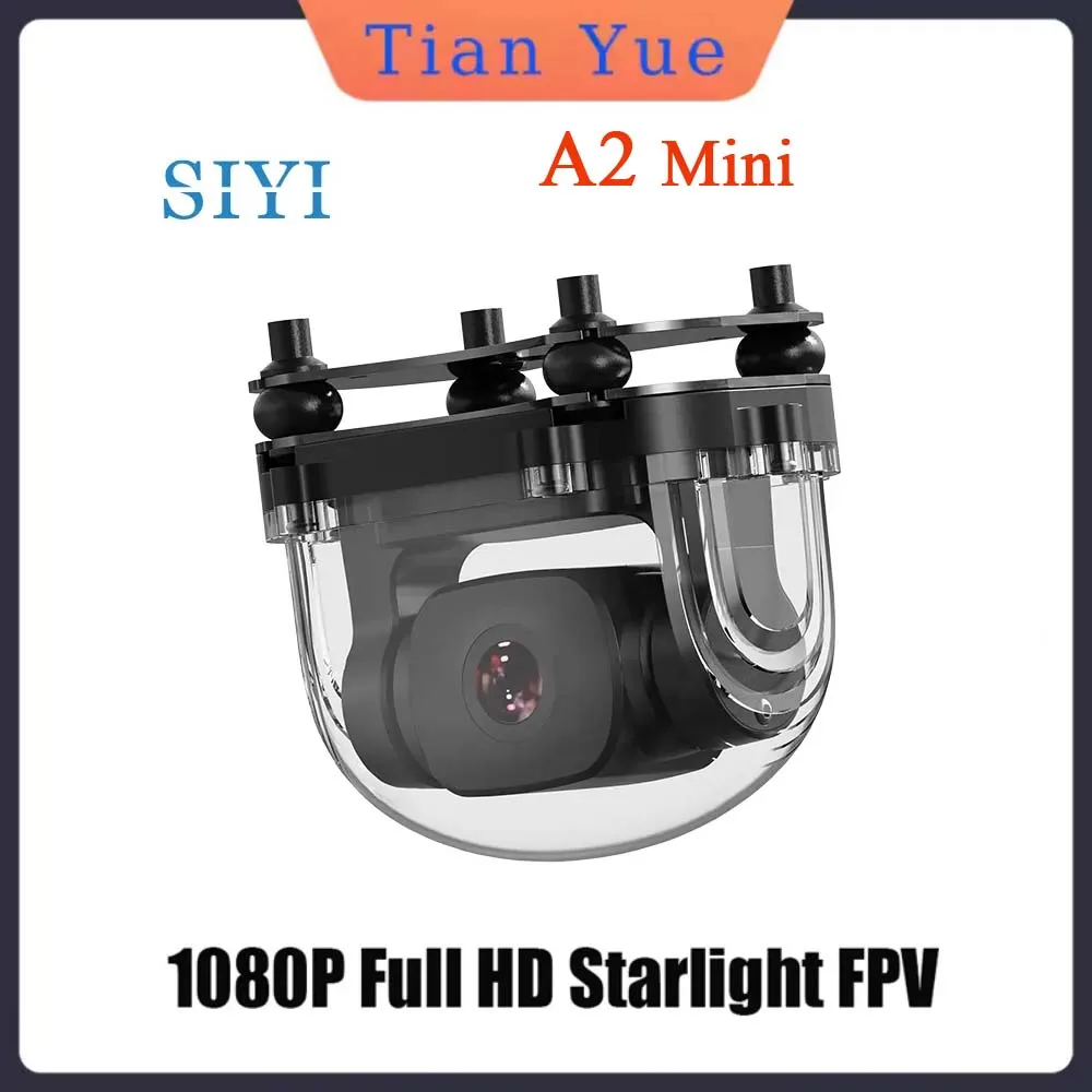 SIYI A2 mini Ultra Wide Angle FPV Gimbal Single Axis Tilt with160 degree FOV 1080p Starlight Camera Sensor IP67
SIYI A2 mini Ultra Wide Angle FPV Gimbal Single Axis Tilt with160 degree FOV 1080p Starlight Camera Sensor IP67