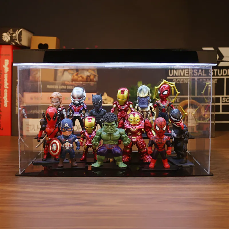 Marvel Avengers Action Figure Set Iron Man Captain America Spider Man Deadpool Thanos Thor Collectible Desktop Display Ornament
Marvel Avengers Action Figure Set Iron Man Captain America Spider Man Deadpool Thanos Thor Collectible Desktop Display Ornament