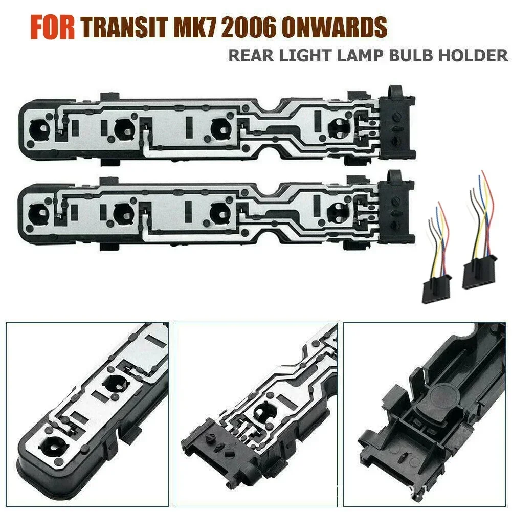 2pcs Rear Light Lamp Bulb Holder Stop Socket + 2pcs Wire Harness For Ford For Transit MK6-MK7 6C11-13N004-AB 1681537
2pcs Rear Light Lamp Bulb Holder Stop Socket + 2pcs Wire Harness For Ford For Transit MK6-MK7 6C11-13N004-AB 1681537