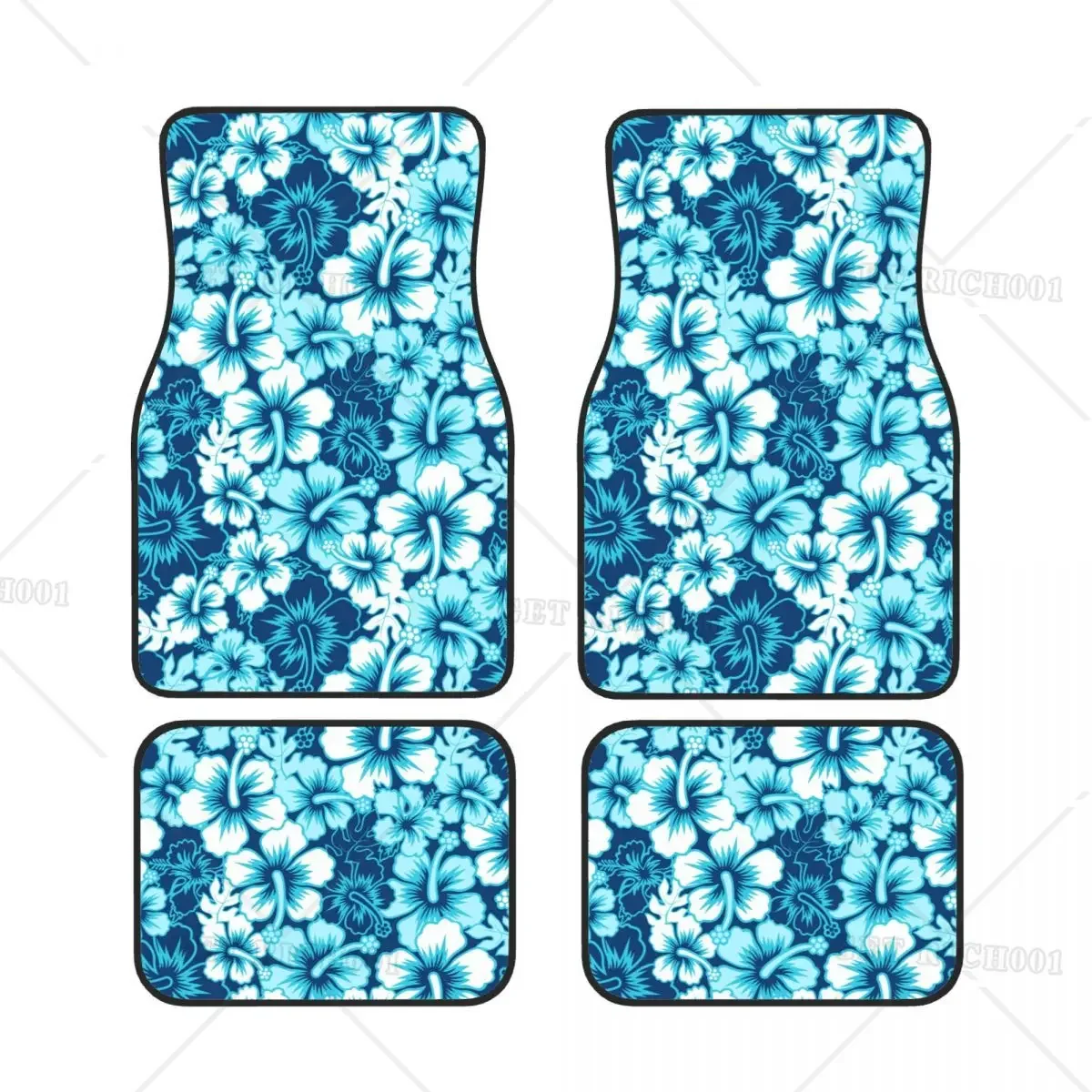 Hibiscus Tropical Blue Car Floor Mats 4PC Car Accessories One Size Thick Universal Fit Anti-Slip Cushion Mats for Car Interior
Hibiscus Tropical Blue Car Floor Mats 4PC Car Accessories One Size Thick Universal Fit Anti-Slip Cushion Mats for Car Interior