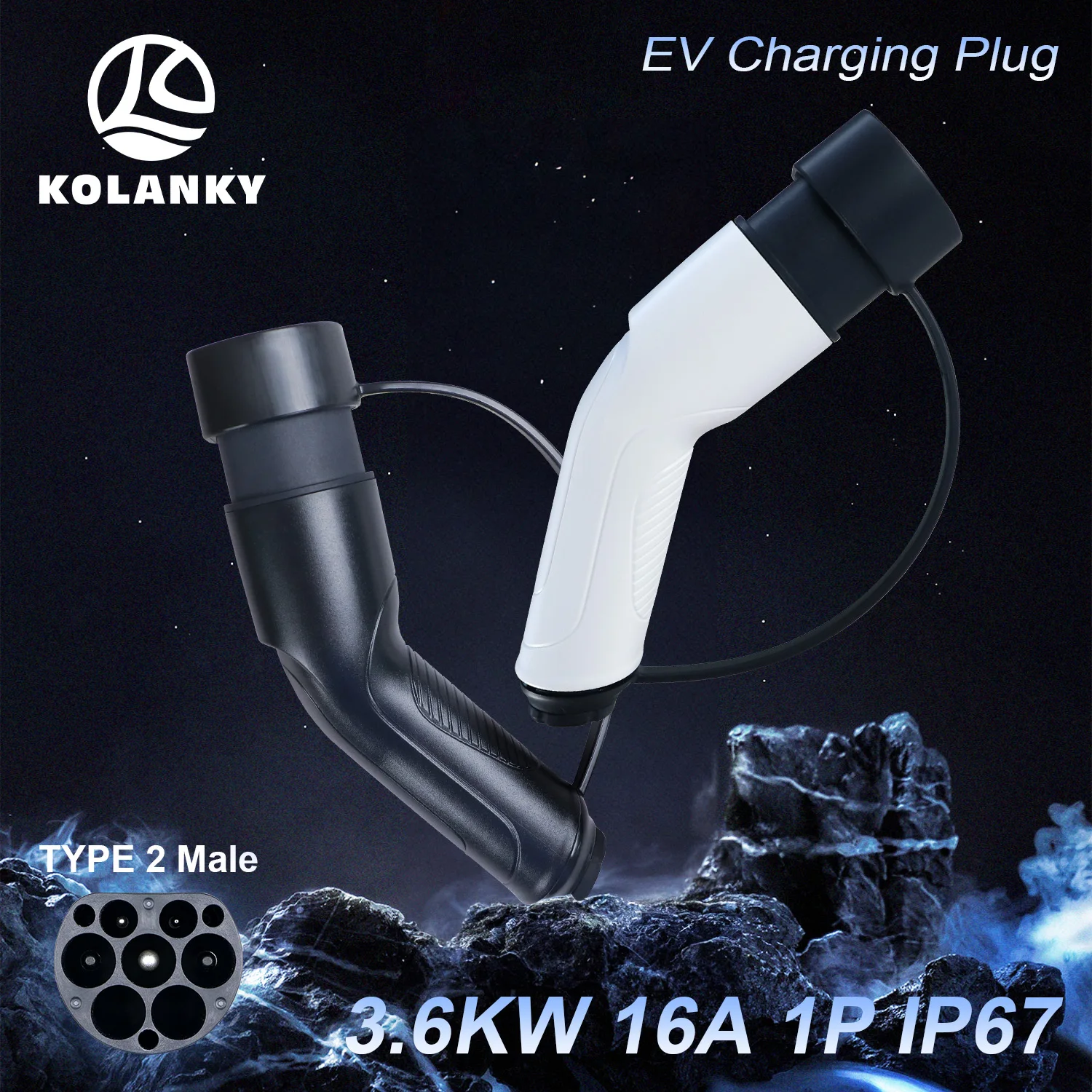 Goodcell Portable EV Charger Male Plug 16A/32A 3.6/7.2/11/22KW Connector Charging Electric Vehicle Hybrid Cars
Goodcell Portable EV Charger Male Plug 16A/32A 3.6/7.2/11/22KW Connector Charging Electric Vehicle Hybrid Cars