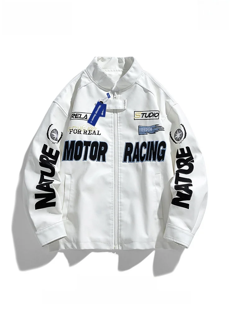 Мужская кожаная куртка-косуха Wassup Dozen в американском ретро-стиле, повседневная, модная, из искусственной кожи, для осени
Мужская кожаная куртка-косуха Wassup Dozen в американском ретро-стиле, повседневная, модная, из искусственной кожи, для осени