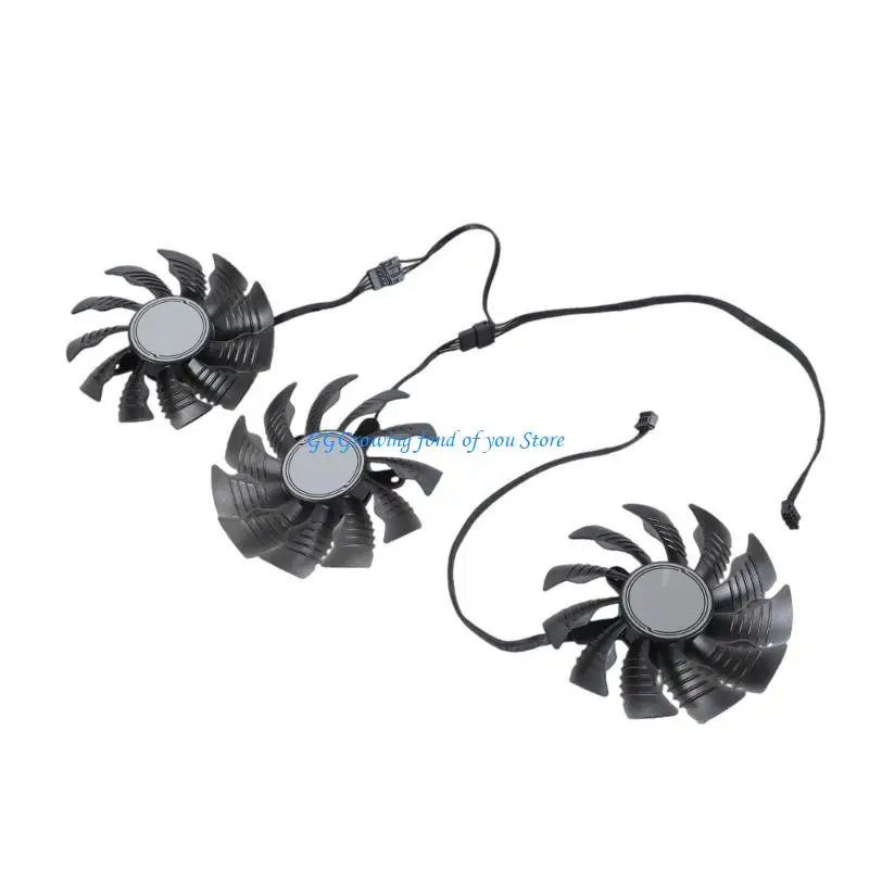 H9EB графическая карта охлаждение вентилятор 4PIN DC12V для RTX3070TI 3080 3090 Эффективное управление теплом в компьютерных
H9EB графическая карта охлаждение вентилятор 4PIN DC12V для RTX3070TI 3080 3090 Эффективное управление теплом в компьютерных