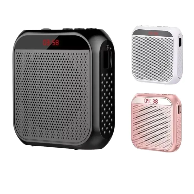 Portable Rechargeable Voice Amplifier Bluetooth Speaker with Mic for Teachers Tour Guides Class Meeting Outdoor Speech Daily Use
Portable Rechargeable Voice Amplifier Bluetooth Speaker with Mic for Teachers Tour Guides Class Meeting Outdoor Speech Daily Use