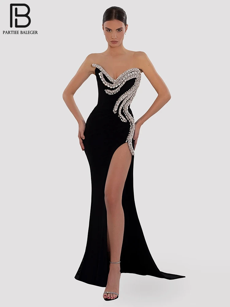 PB Dresses For Women Party Wedding Evening Black Crystal Velvet Festival Female Clothing Bodycon Long Vestidos 2023 New Arrival
PB Dresses For Women Party Wedding Evening Black Crystal Velvet Festival Female Clothing Bodycon Long Vestidos 2023 New Arrival