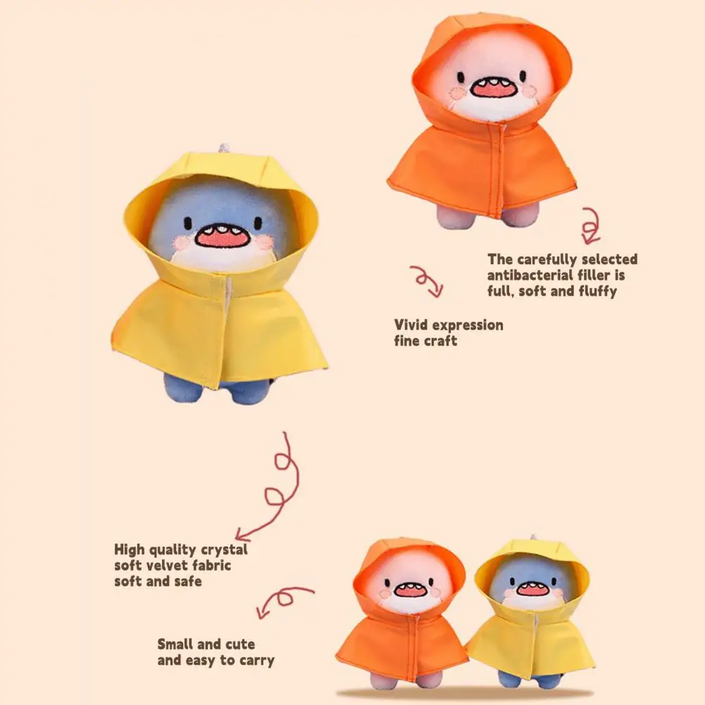 Plush Toy Kids Toy Plush Toy Raincoat Poncho Sea Animal Stuffed Doll Diy Keychain Pendant Backpack Ornament Girls Birthday Gift
Plush Toy Kids Toy Plush Toy Raincoat Poncho Sea Animal Stuffed Doll Diy Keychain Pendant Backpack Ornament Girls Birthday Gift