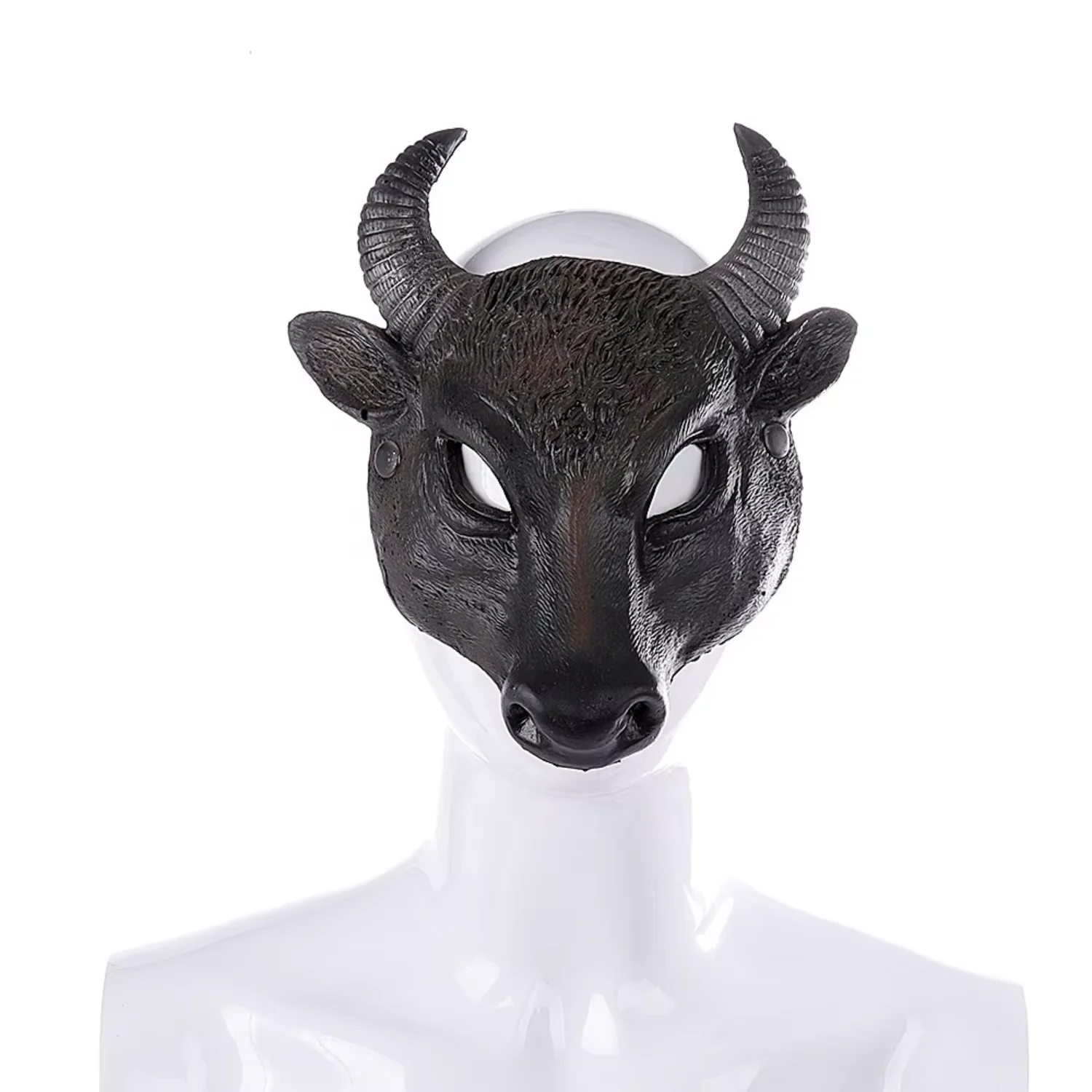 Popular Halloween Easter Carnival Half Face PU Foam 3D Realistic Animal Buffalo Bull Head Mask
Popular Halloween Easter Carnival Half Face PU Foam 3D Realistic Animal Buffalo Bull Head Mask