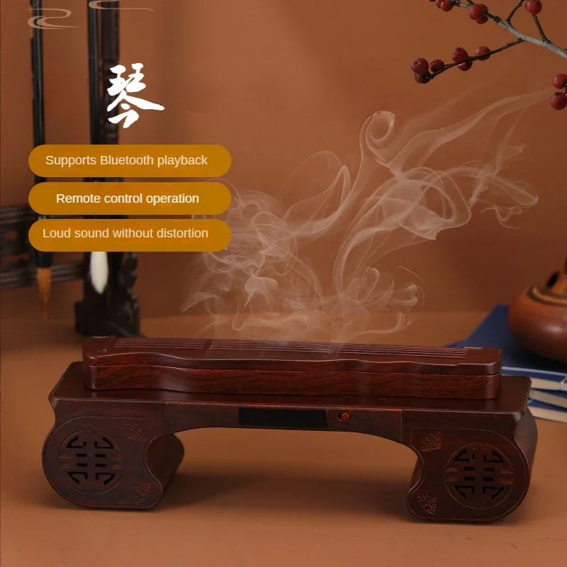 Guqin Style Incense Road Music Player Bluetooth Remote Control 90 Preloaded Songs Clear Sound
Guqin Style Incense Road Music Player Bluetooth Remote Control 90 Preloaded Songs Clear Sound