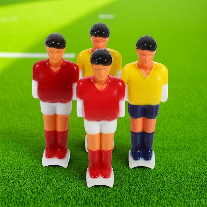 4Pcs Foosball Figures PVC Wear Resistant Table Football Players Replacement Accessories Smooth Surface Clear Color Printing
4Pcs Foosball Figures PVC Wear Resistant Table Football Players Replacement Accessories Smooth Surface Clear Color Printing