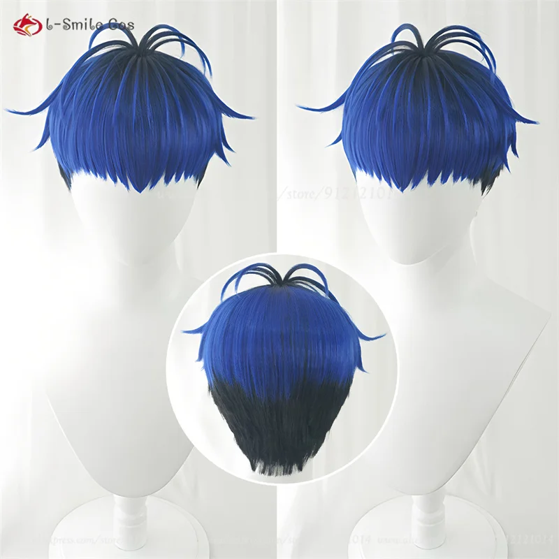 Omokage Yugamu Cosplay Wig Blue Black Dyeing 23cm Wigs Heat Resistant Synthetic Hair Men Costumes Anime Cosplay Wigs Halloween
Omokage Yugamu Cosplay Wig Blue Black Dyeing 23cm Wigs Heat Resistant Synthetic Hair Men Costumes Anime Cosplay Wigs Halloween