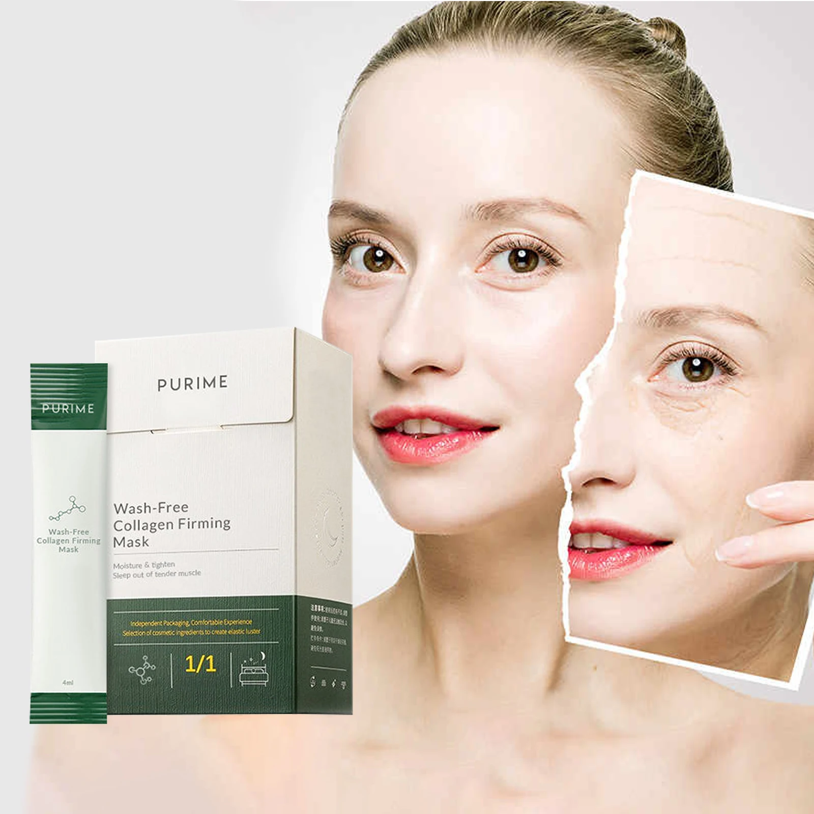 EELHOE Goodnight Frozen Mask Wash-Free Application Mask Collagen Tight Moisturizing Hydrating Night Cream Fades Fine Line
EELHOE Goodnight Frozen Mask Wash-Free Application Mask Collagen Tight Moisturizing Hydrating Night Cream Fades Fine Line
