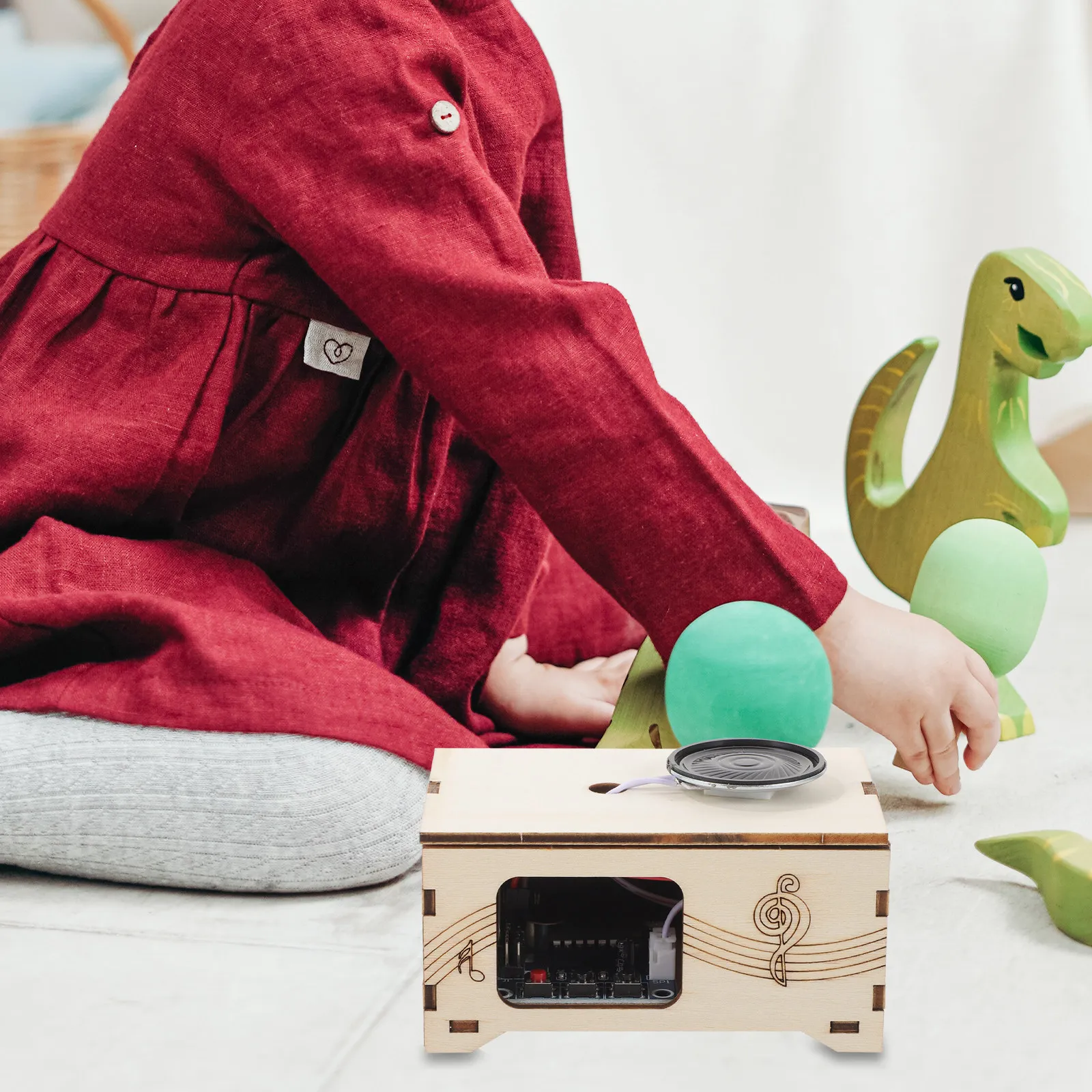 Wooden Phonograph Sound Recorder DIY Assembly Hand-Made Music Box Clear Recording Science Experiment Kids Educational
Wooden Phonograph Sound Recorder DIY Assembly Hand-Made Music Box Clear Recording Science Experiment Kids Educational