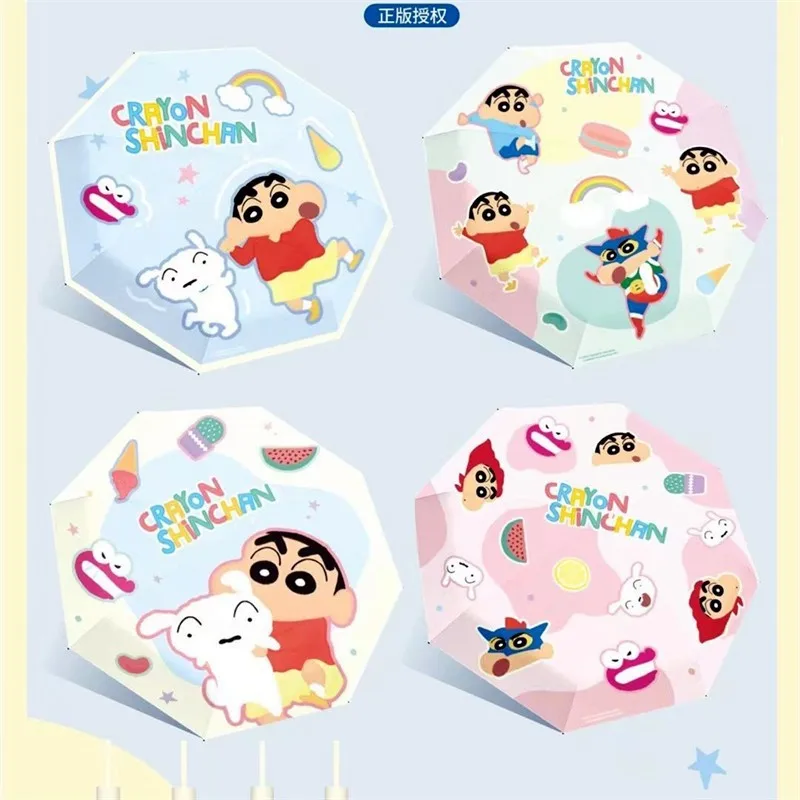 Персонаж аниме Crayon Shin chans Kawaii Зонт от солнца, защита от ультрафиолета, автоматический зонт, студенческий портативный складной зонт, подарок
Персонаж аниме Crayon Shin chans Kawaii Зонт от солнца, защита от ультрафиолета, автоматический зонт, студенческий портативный складной зонт, подарок