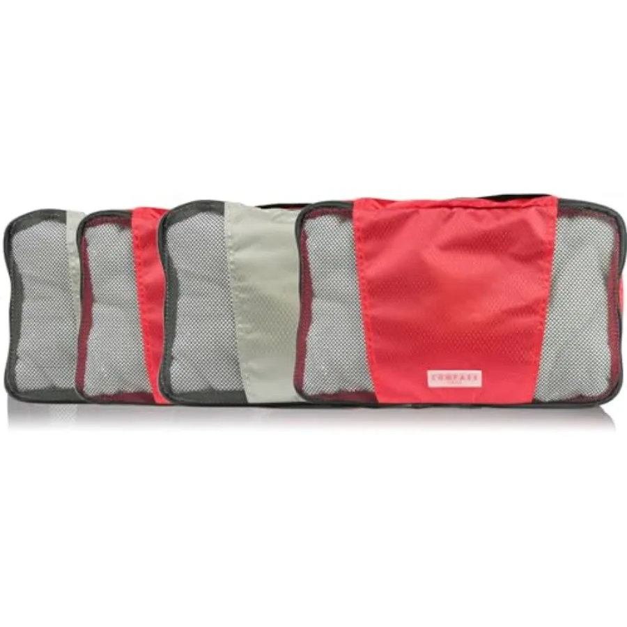 Medium Packing Cubes for Travel - 4 Piece Luggage Organizer Cubes for Carry On Luggage Backpack and Carry On Suitcase with Uniq
Medium Packing Cubes for Travel - 4 Piece Luggage Organizer Cubes for Carry On Luggage Backpack and Carry On Suitcase with Uniq
