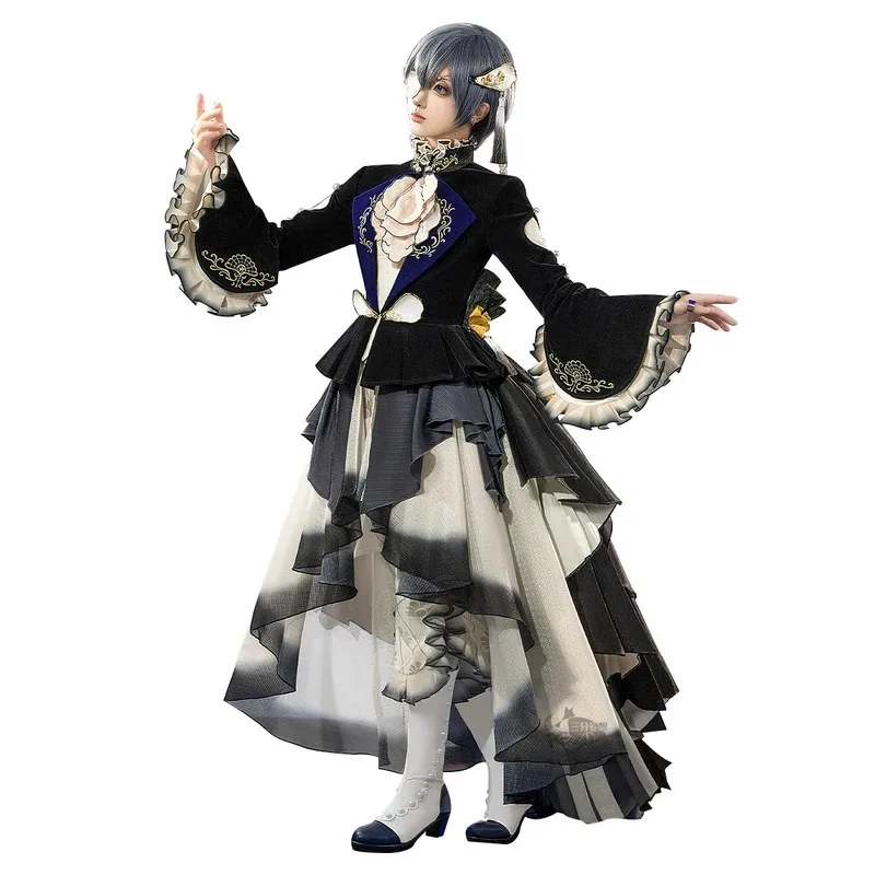 Костюм для косплея Ciel Phantomhive, Хэллоуин, Рождество, ролевая вечеринка, комикс, Черный дворецкий, новинка 2024, Mooyiyi, потому что S-L
Костюм для косплея Ciel Phantomhive, Хэллоуин, Рождество, ролевая вечеринка, комикс, Черный дворецкий, новинка 2024, Mooyiyi, потому что S-L