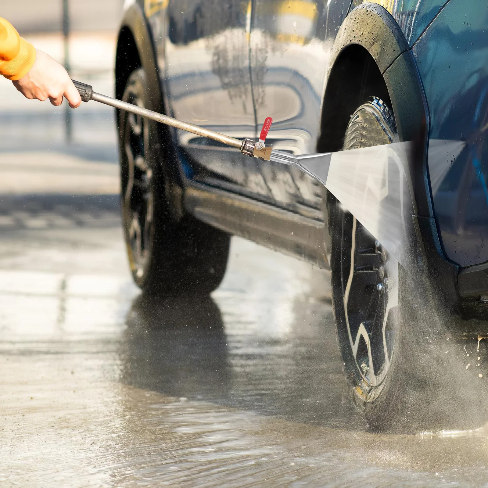 Car Washer Nozzle Foam Lance Flat Nozzle Metal Foam Machine Spray Head Replacement Part Garden Hose Home Car Washing Cleaning
Car Washer Nozzle Foam Lance Flat Nozzle Metal Foam Machine Spray Head Replacement Part Garden Hose Home Car Washing Cleaning