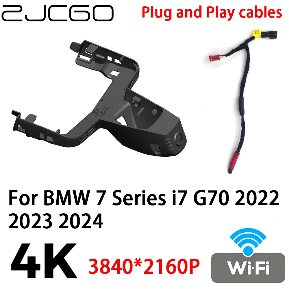 ZJCGO 4K 2160P Автомобильный видеорегистратор, подключи и работай для BMW 7 серии i7 G70 2022 2023 2024
ZJCGO 4K 2160P Автомобильный видеорегистратор, подключи и работай для BMW 7 серии i7 G70 2022 2023 2024