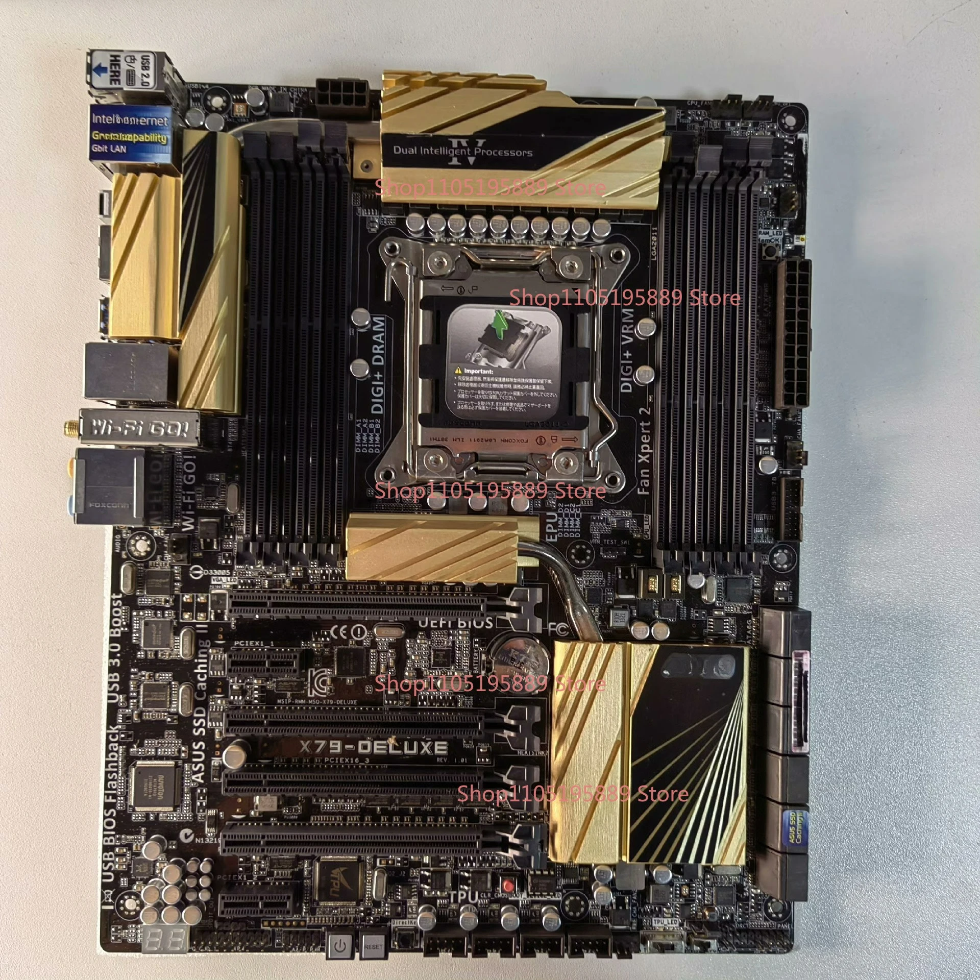 For ASUS X79-DELUXE LGA 2011 Intel X79 DDR3 PCIe 3.0
For ASUS X79-DELUXE LGA 2011 Intel X79 DDR3 PCIe 3.0