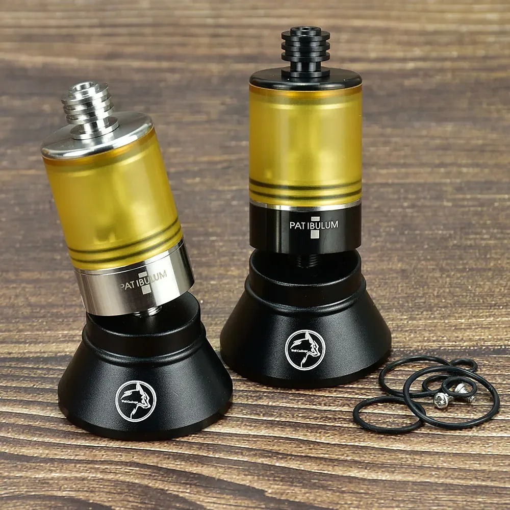 wolfcoolvap style Patibulum MTL RTA 22 мм 3,5 мл 316ss Восстанавливаемый бак
wolfcoolvap style Patibulum MTL RTA 22 мм 3,5 мл 316ss Восстанавливаемый бак