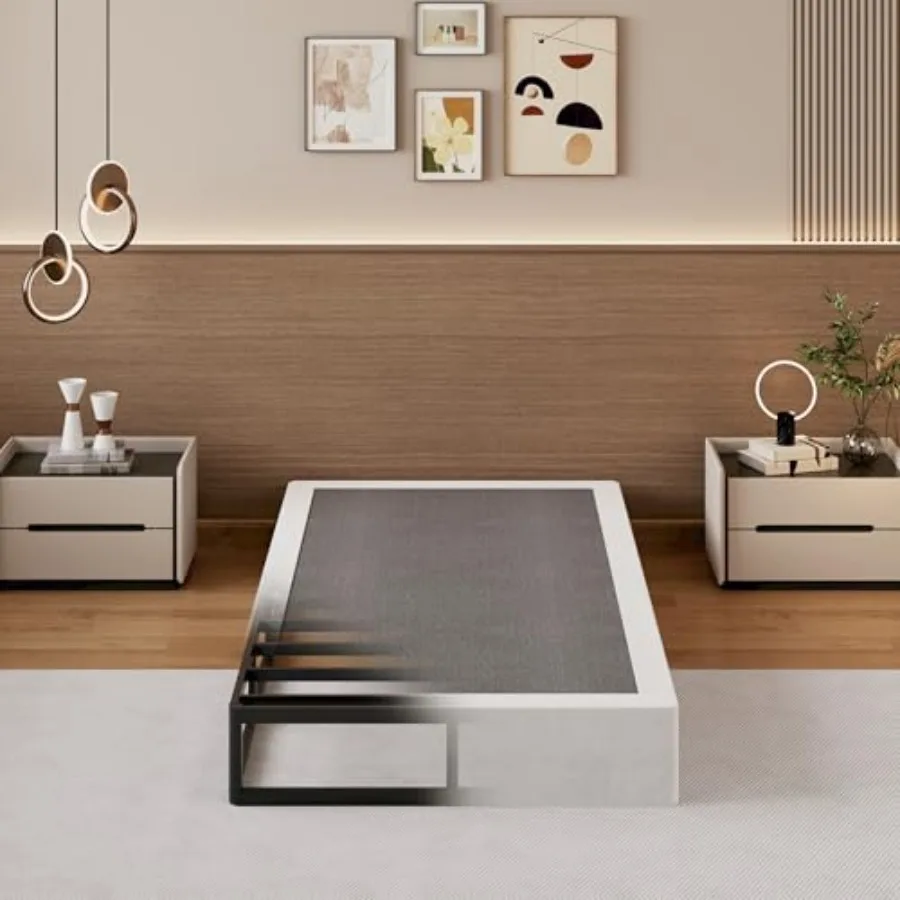 Box Spring Size High Profile Metal Box Spring, Mattress Foundation Bed Base with Fabric Cover, Easy Assembly
Box Spring Size High Profile Metal Box Spring, Mattress Foundation Bed Base with Fabric Cover, Easy Assembly