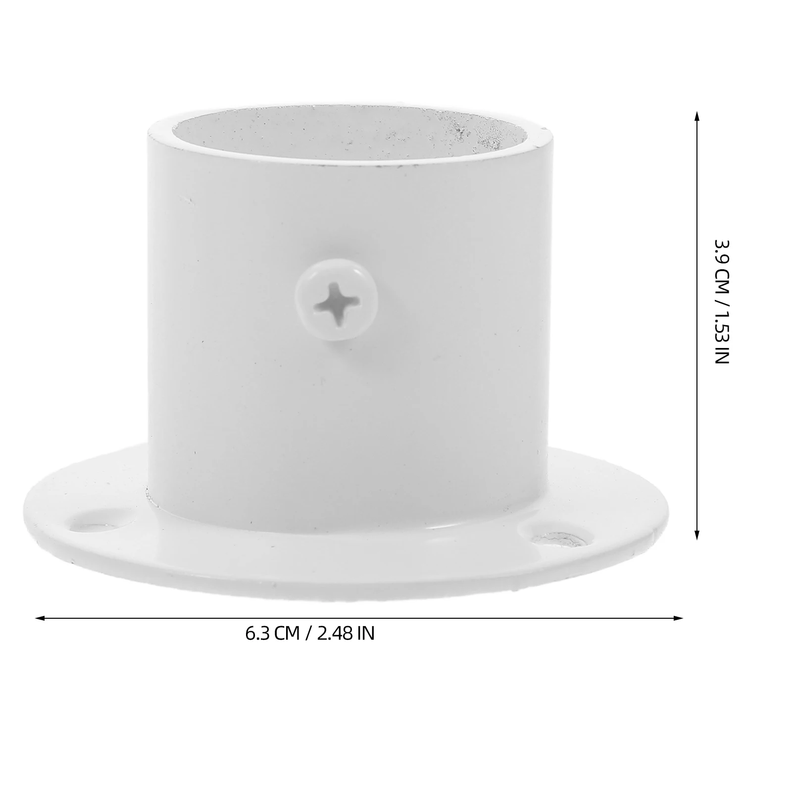 4 Pcs Curtain Rod Hanging Base Pole Socket Closet Brace Brackets Holder Flange End Bathroom Seat Fixator
4 Pcs Curtain Rod Hanging Base Pole Socket Closet Brace Brackets Holder Flange End Bathroom Seat Fixator