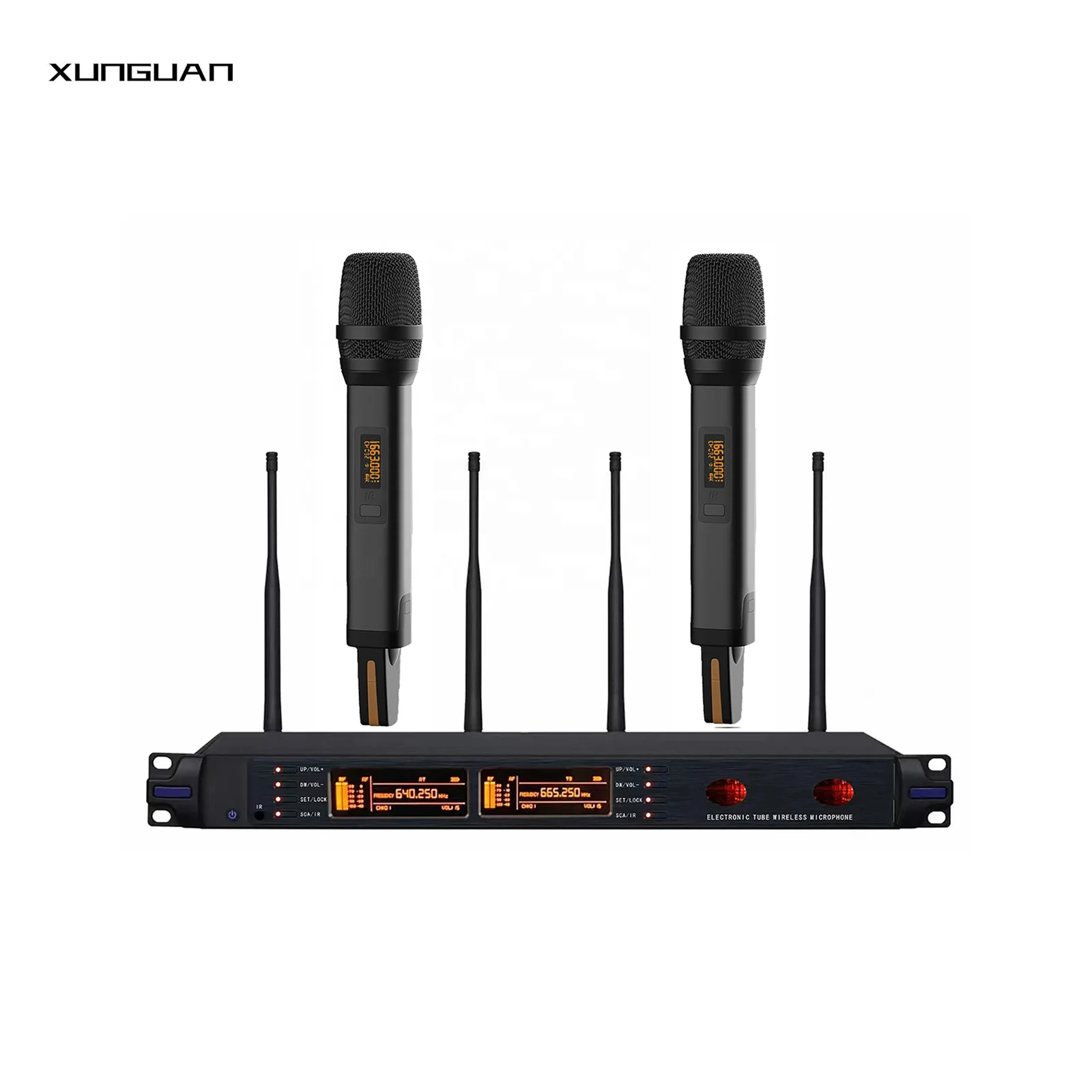 NewRIY-20 with 93A Handheld True Diversity IR Infrared 2 Channel Wireless Microphone 250 Meters Working Distance for Performance
NewRIY-20 with 93A Handheld True Diversity IR Infrared 2 Channel Wireless Microphone 250 Meters Working Distance for Performance