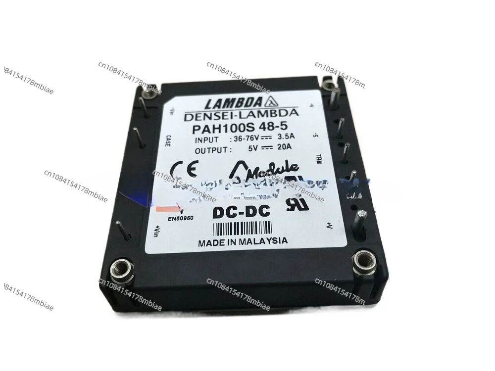 Модуль питания PAH100S48-5, 1 шт., обеспечивает подержанную гарантию качества.
Модуль питания PAH100S48-5, 1 шт., обеспечивает подержанную гарантию качества.