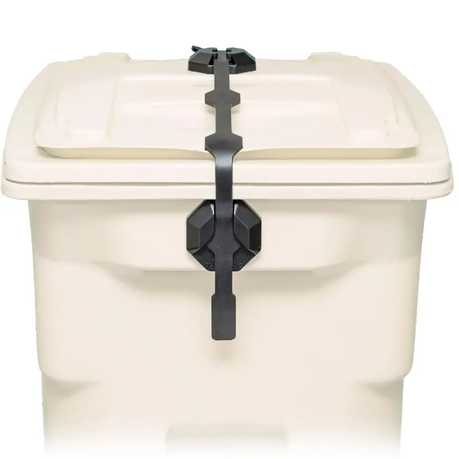 Strong Strap Lid Lock for 3296 Gallon Garbage Cans 1 Starter Kit Long Lasting, No Tools Required, Stretch to Latch, Mitigate Pes
Strong Strap Lid Lock for 3296 Gallon Garbage Cans 1 Starter Kit Long Lasting, No Tools Required, Stretch to Latch, Mitigate Pes