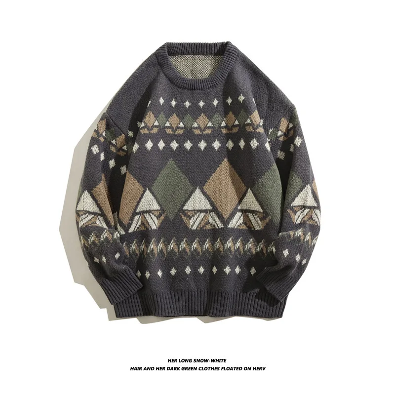 Y2k Winter Vintage Sweater Men Japanese Cute Bear Women Knitted Sweater Pullover Hip Hop Harajuku Streetwear Men Clothing Tops
Y2k Winter Vintage Sweater Men Japanese Cute Bear Women Knitted Sweater Pullover Hip Hop Harajuku Streetwear Men Clothing Tops