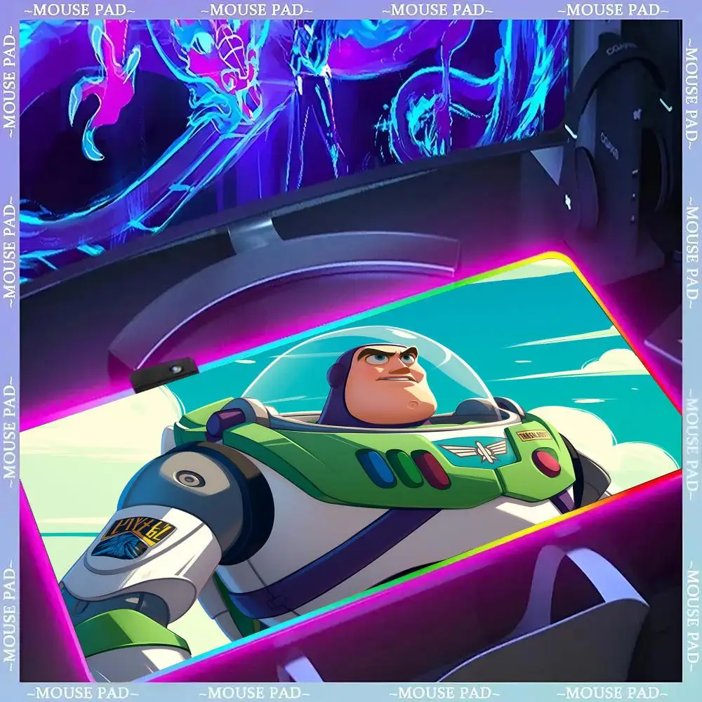 Disney Buzz Lightyear Mouse Pad Gamer Luminescence Led Mouse Pad Gaming Table Rgb Deskmat Keyboard Pc Mousepad
Disney Buzz Lightyear Mouse Pad Gamer Luminescence Led Mouse Pad Gaming Table Rgb Deskmat Keyboard Pc Mousepad