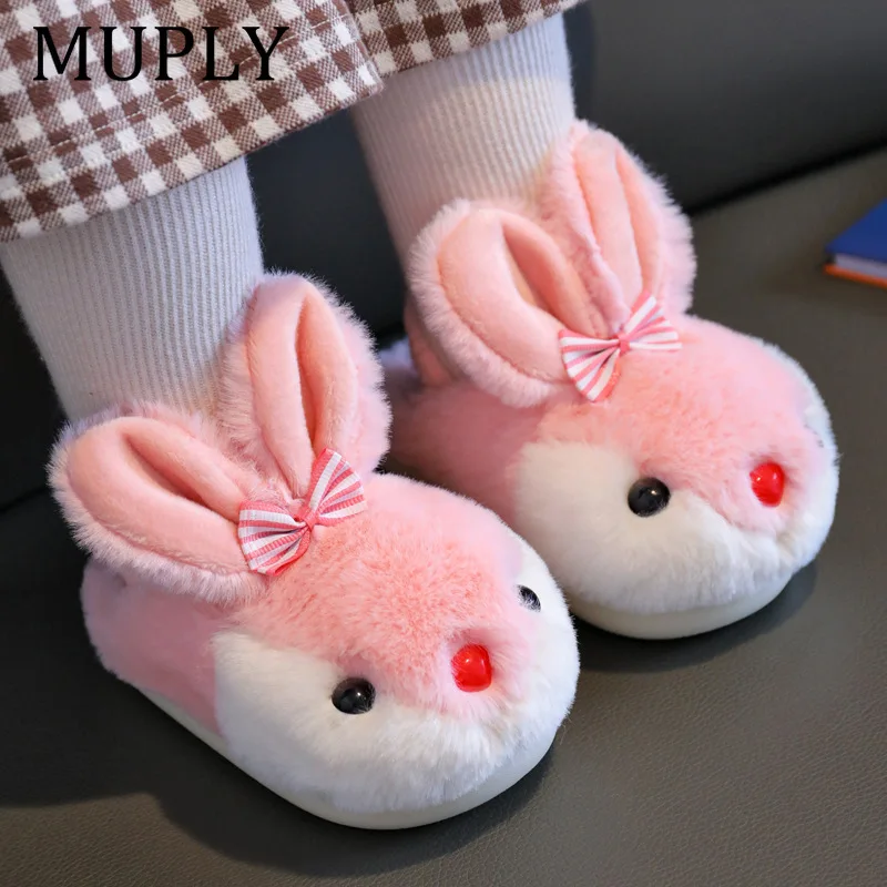 Boys Girls Warm Cotton Slippers Autumn and Winter Children Indoor Non-slip Cute Puppy Boy Andgirls Wool Slippers Home Kids Shoes
Boys Girls Warm Cotton Slippers Autumn and Winter Children Indoor Non-slip Cute Puppy Boy Andgirls Wool Slippers Home Kids Shoes