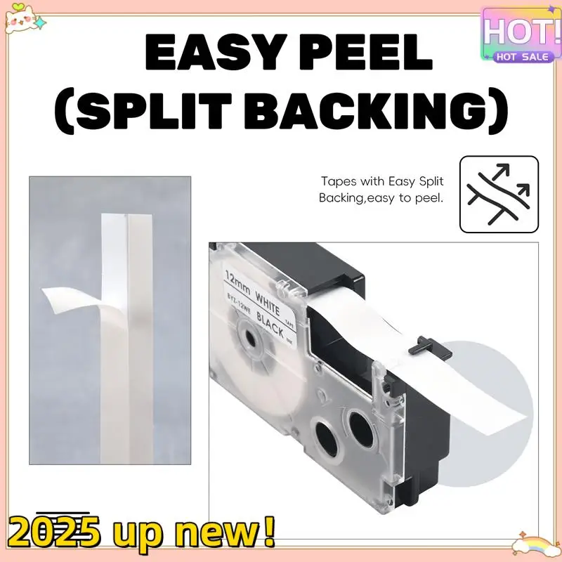 Delicate Texture-4 Pack 12Mm Black On White Label Tape Label Maker Compatible With KL1500 KL2000 KL7000 KL7200 KL-100 KL120 KL60
Delicate Texture-4 Pack 12Mm Black On White Label Tape Label Maker Compatible With KL1500 KL2000 KL7000 KL7200 KL-100 KL120 KL60