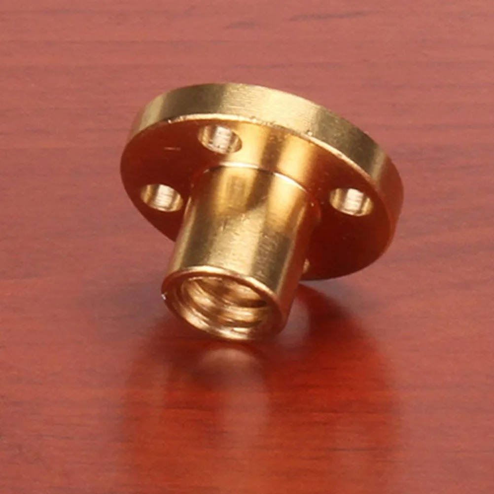 2Pcs 3D Printer Accessories Brass Nut Copper Trapezoidal Lead Screw Nut High Stability Smooth Quiet Lead Screw
2Pcs 3D Printer Accessories Brass Nut Copper Trapezoidal Lead Screw Nut High Stability Smooth Quiet Lead Screw