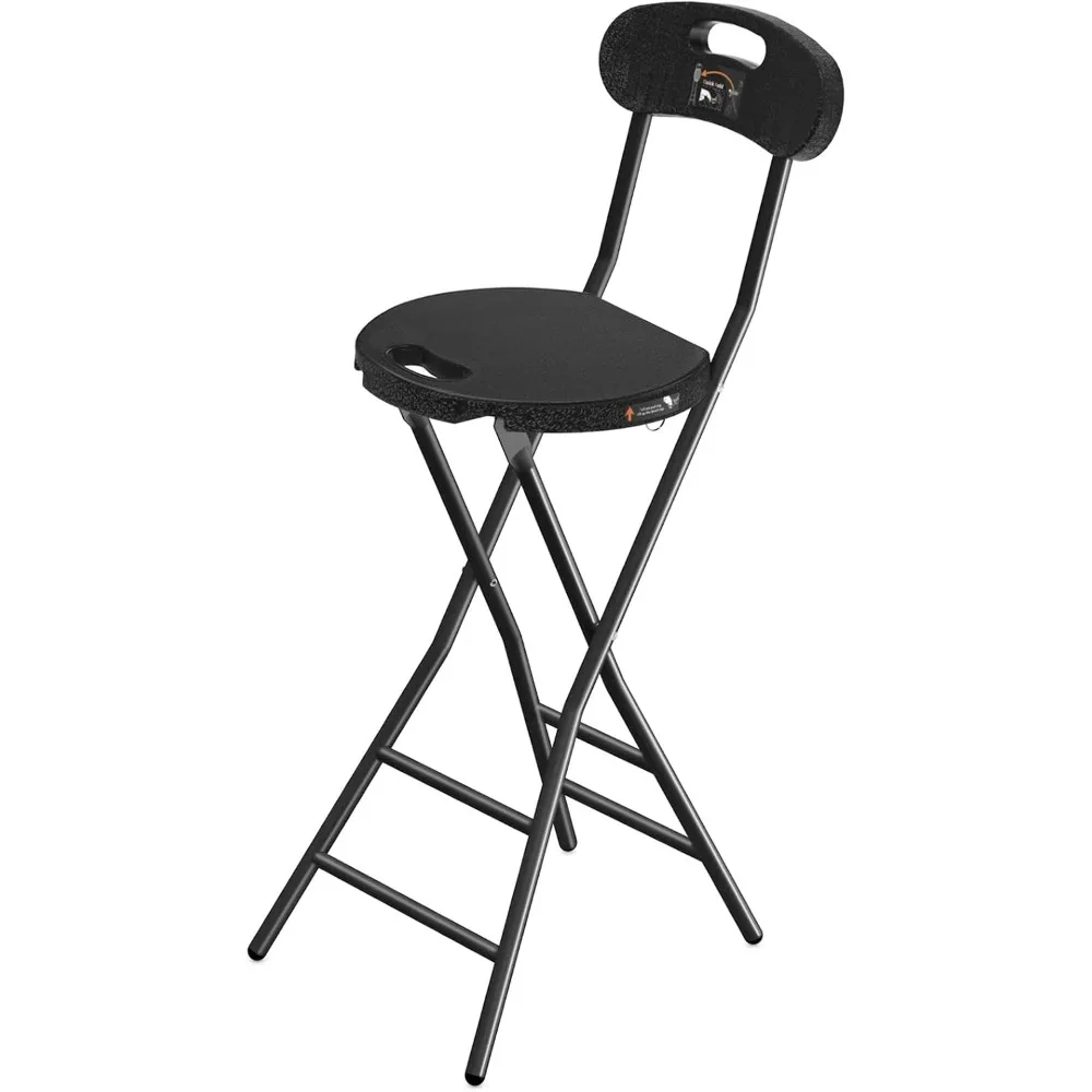 Folding Stool with Back, Heavy Duty Foldable Stools for Adults with Handle, Portable Folding Stool Chair (24 inch Set of 1)
Folding Stool with Back, Heavy Duty Foldable Stools for Adults with Handle, Portable Folding Stool Chair (24 inch Set of 1)