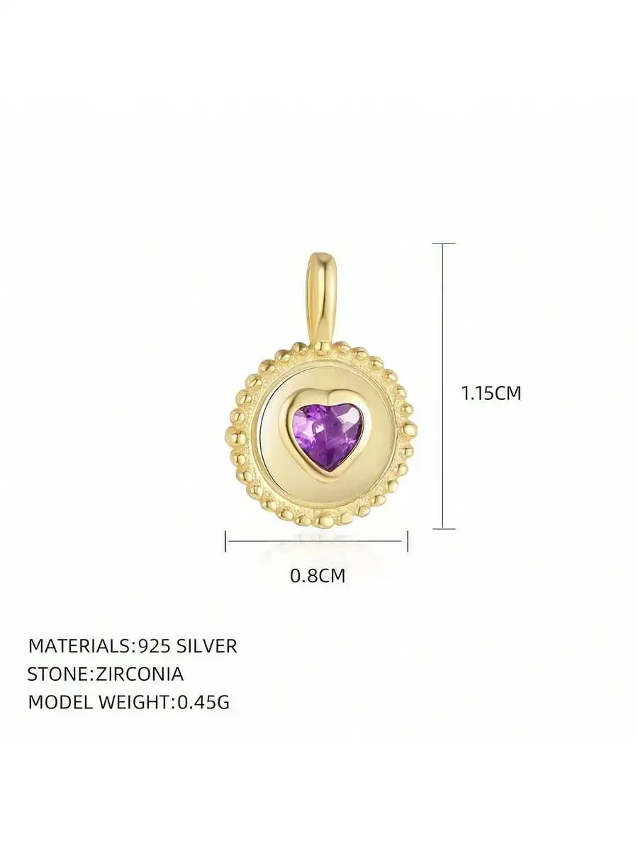 Heart-Shaped Zirconia Pendant In 925 Silver With Gold Finish For Women Valentine Jewelry
Heart-Shaped Zirconia Pendant In 925 Silver With Gold Finish For Women Valentine Jewelry
