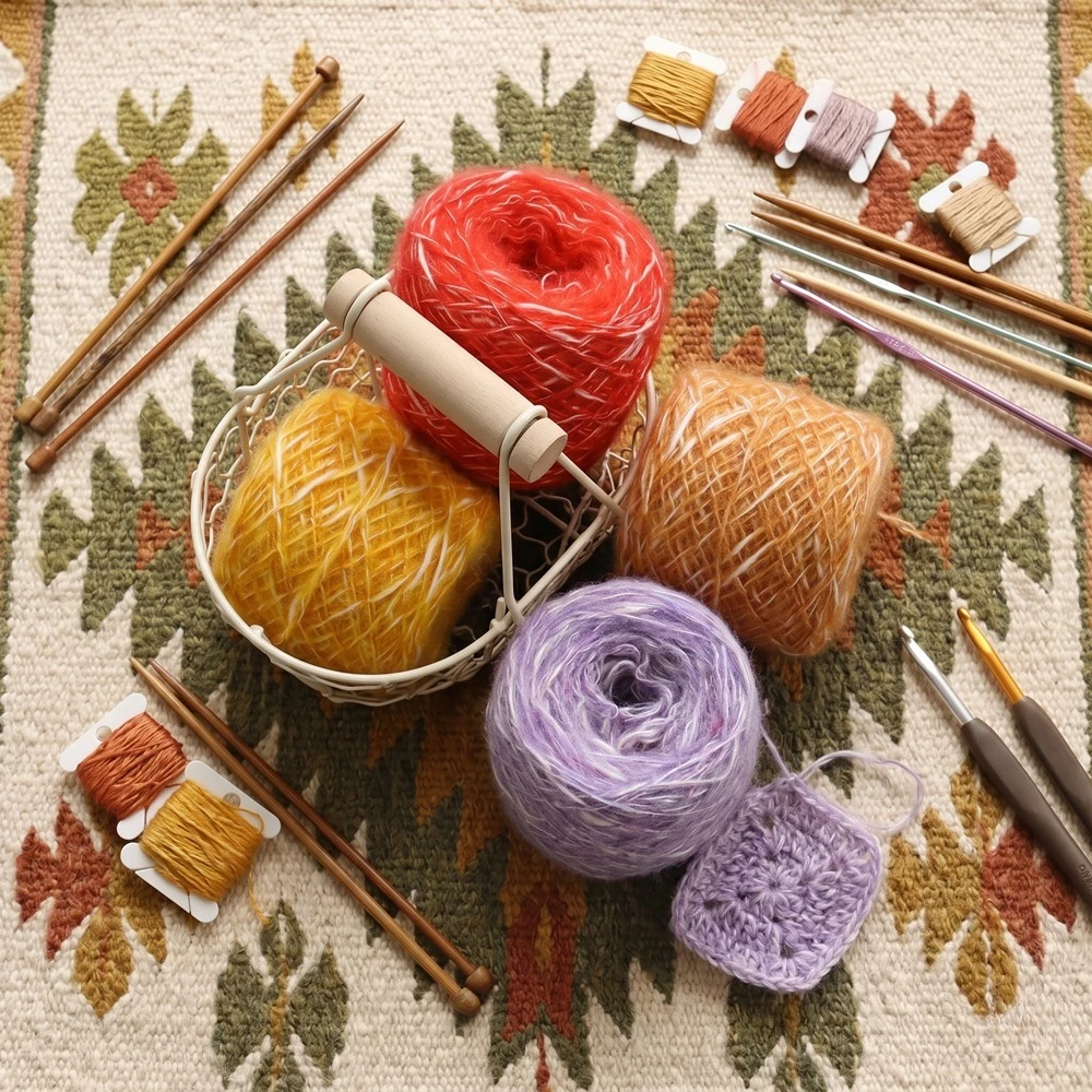 4pcs Tweed Slub Yarn Gradient Rainbow Wool Ball Textured Blend Thread for DIY Doll Clothes Knitting Hand Crochet Supplies
4pcs Tweed Slub Yarn Gradient Rainbow Wool Ball Textured Blend Thread for DIY Doll Clothes Knitting Hand Crochet Supplies