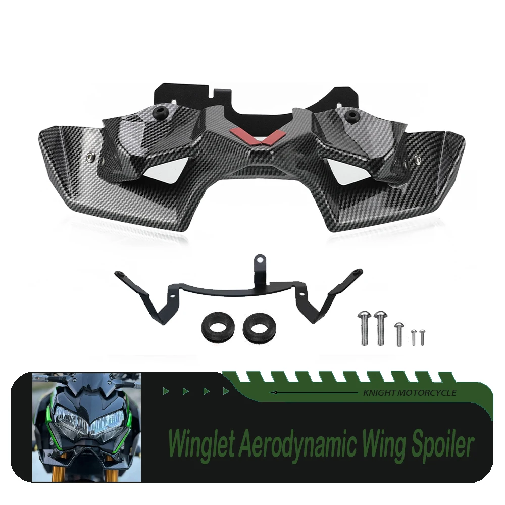 For Kawasaki Z900 Z 900 2020 2021 2022 2023 2024 2025 Motorcycle Z 900 Naked Front Spoiler Winglet Aerodynamic Wing Kit Spoiler
For Kawasaki Z900 Z 900 2020 2021 2022 2023 2024 2025 Motorcycle Z 900 Naked Front Spoiler Winglet Aerodynamic Wing Kit Spoiler