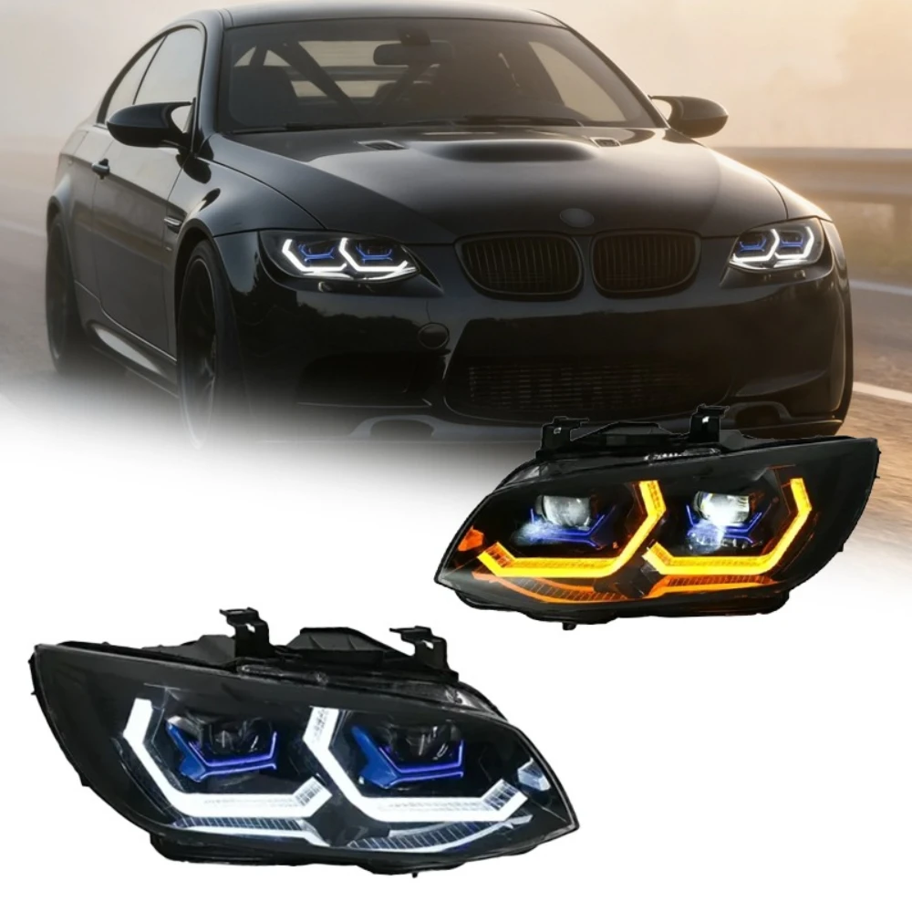 TYPY Car For BMW E92 E93 Headlights M3 2006-2013 Upgrade Modified to New DRL Dynamic Turn Signal LED Headlight Auto Accessories
TYPY Car For BMW E92 E93 Headlights M3 2006-2013 Upgrade Modified to New DRL Dynamic Turn Signal LED Headlight Auto Accessories